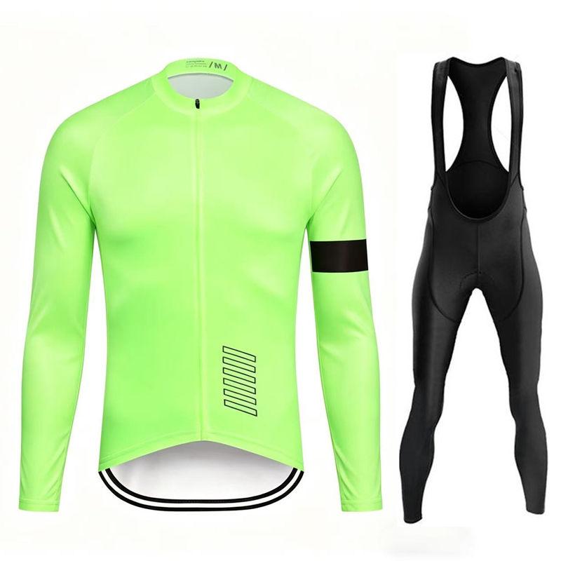2026 Pro Team Atmungsaktives Herren Langarm Radtrikot Set Frühling und Herbst Mountainbike Kleidung Wear Ropa Ciclismo