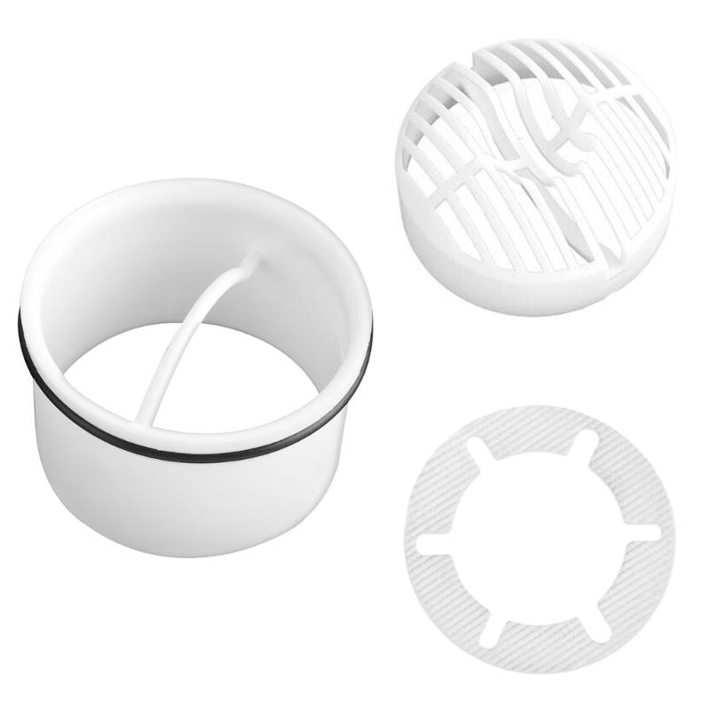 

Shower Drain Strainer and Dip Pipe Kitchen Sink Cover Strainer Sewer Filter Home Living Floor Drain Hair Stopper 1