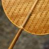 Handcrafts Bamboos Woven Fan Lightweight Cooling Fan for Summer Cooling Paddles and Weddings Parties Home Decors Gift