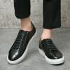Versatile Men's Casual Shoes Anti Slip Trendy Shoes Men's Sports Shoes Tie Up Oxford Shoes Simple Small White Shoes