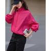 Demana Neon Sweetheart Cropped Zipper Jacket