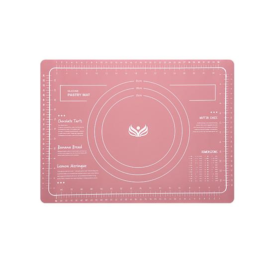 Nützliches, nicht verblassendes, leichtes Backmatten-Werkzeug für Kekse, Kuchen und zum Ausrollen von Teig in der Küche