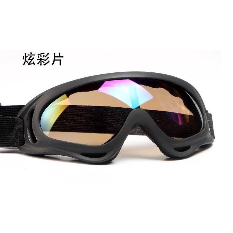 X400 Tactical Goggles Windproof Motorcycle Riding Glasses Sports Ski Goggles Face Mask Protective Gear Set