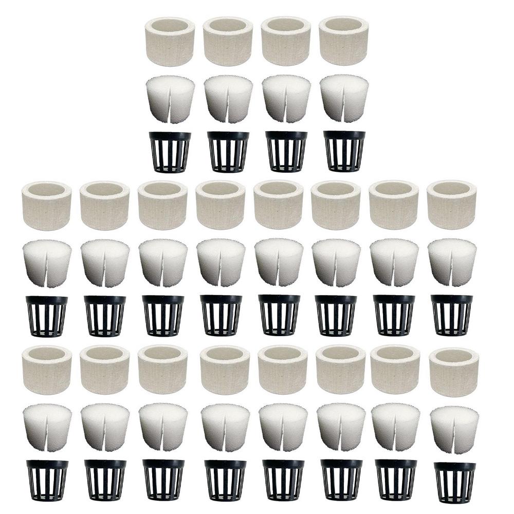 Aquarium Decoration Ceramic Ring Fish Tank Plant Fixing Pot Polka Aquatic Plants Potted Planting Cup Aquarium Accessories