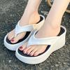 Summer Flip Flops New Thick Sole Slippers for Women Platform Wedges Heel Modern Slippers EVA Ladies Sandals