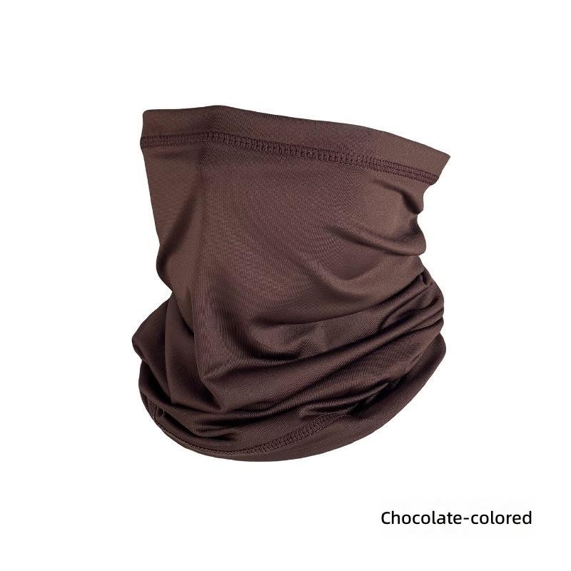 Polyester Ice Silk Cycling Mask Sunscreen Outdoor Sports Scarf & Face Towel for Men Women