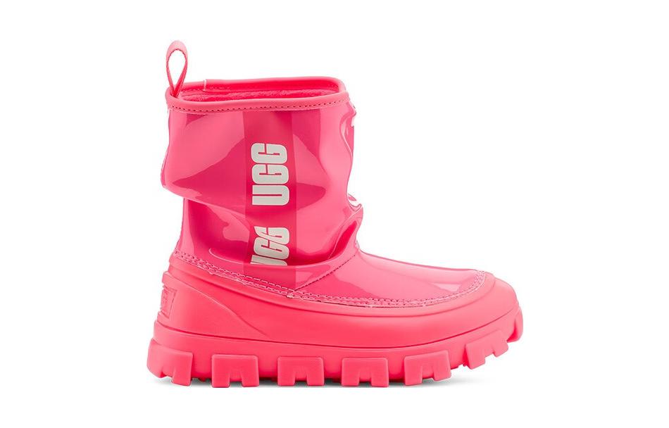 UGG Fabric Kids' Boots Coral Pink Teenagers 1143697-SPCL