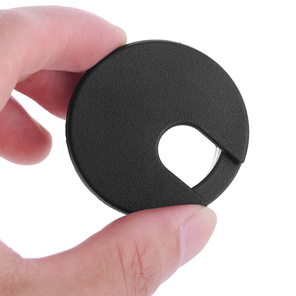 Office Cable Clamp Organizer Desk Table Cable Fastener Line Box Computer Grommet Wire Hole Cover