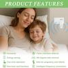 2 pezzi Purificatore d'aria ionico portatile Tecnologia negativa Controllo degli acari Repellente a ultrasuoni per cam