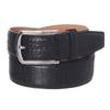 Crocodile Embossed Silver Buckle Brown Belt Cbet1b2117k0