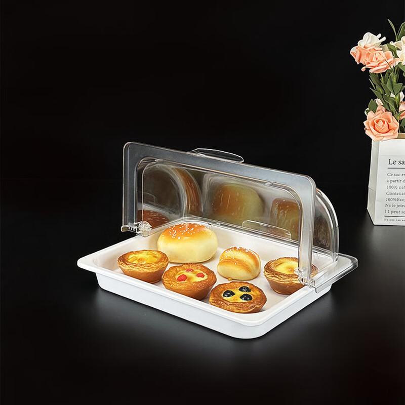 Melamine Food Display Tray with Lid