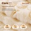 Non-Slip Rabbit Plush Winter Sofa Cushion & Tatami Blanket