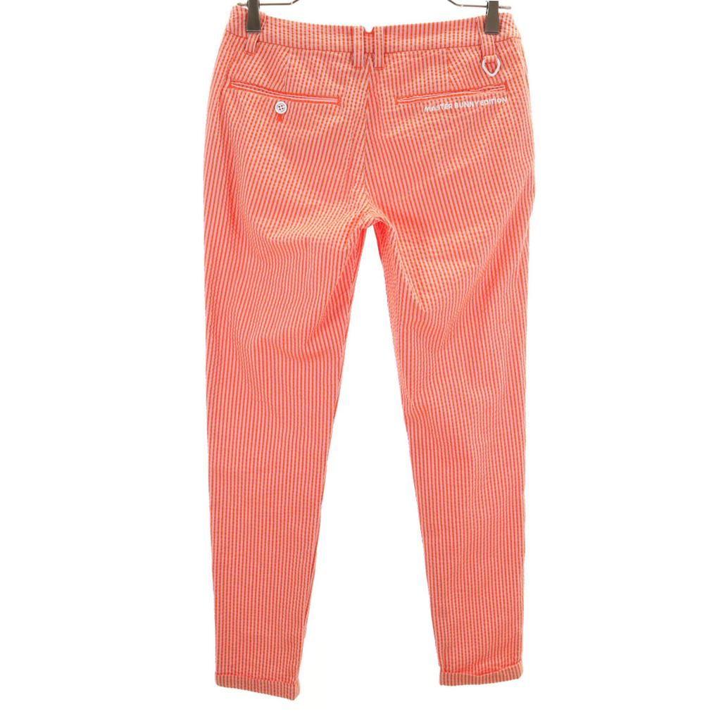 MASTER BUNNY EDITION Golf Seersucker Hose Orange Serie Damen Gebraucht