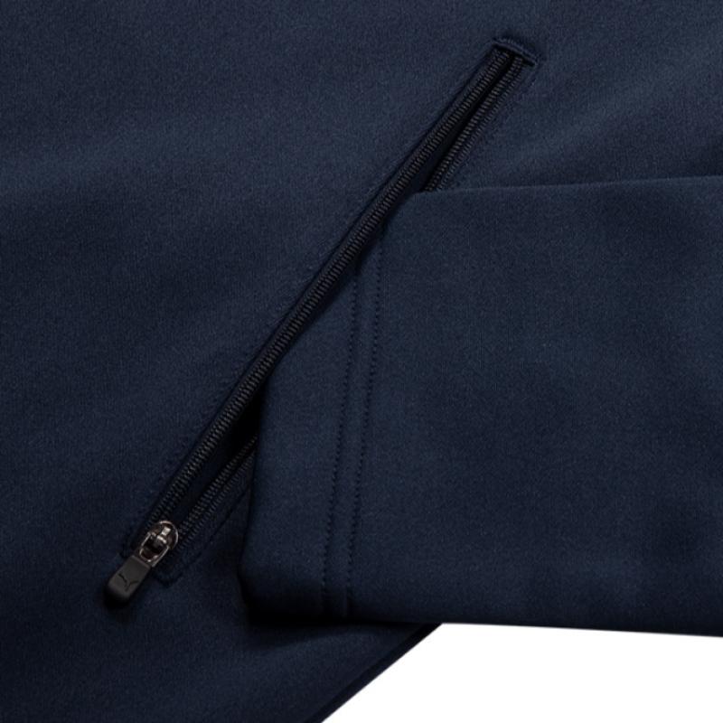 Puma Kk Club Pre Match Brushed Full Zip Up Workout Sweatshirt