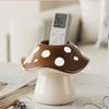 Circular mushroom pen holder Makeup Brushes Holder Desktop Organizer Multifunctional Storage Box For School Office Home Room