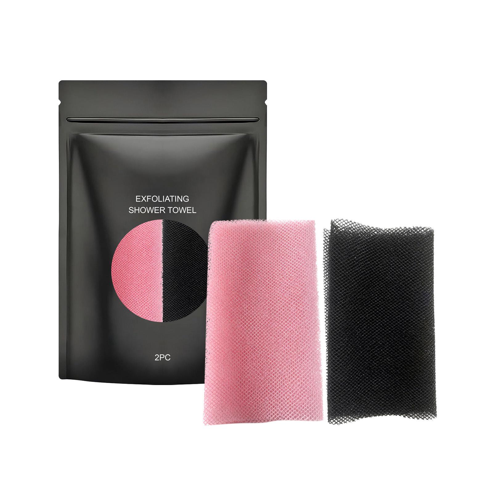 

Exfoliating Bath Towel, Gentle Cleansing Washcloth, Smooth And Soft Skin The Body one size белый
