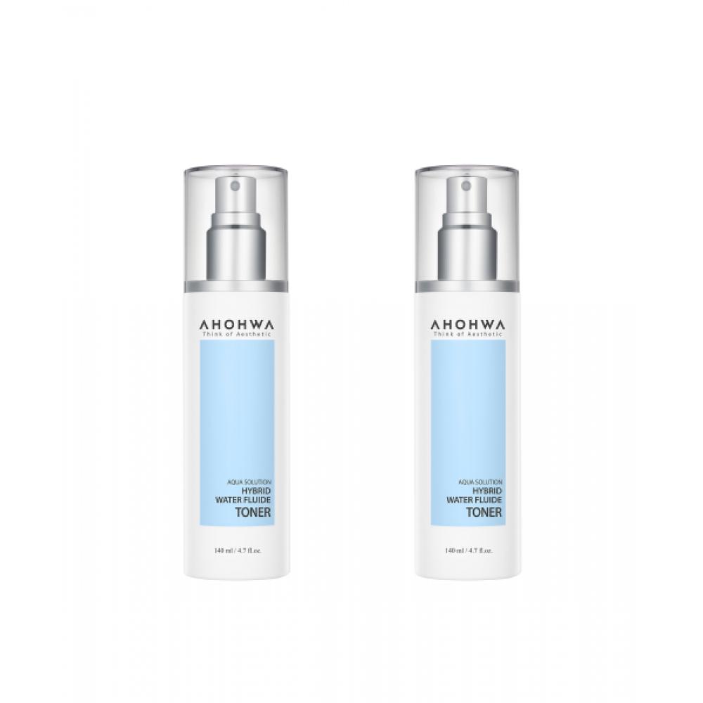 Ahohwa Hybrid Water Fluid Toner 140ml 2pcs NONE