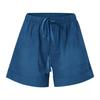Plus Size Women's Casual Loose Shorts Pants with Elastic Waist Drawstring and Pockets