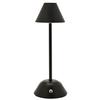 Hestia Matt Black USB LED Touch Table Lamp - Medium