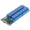 R223C16 16 Channel Relay Board DB9 Relay Module Female Interface Serial Port Smart Module