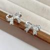 Butterfly Rhinestone Decor Detachable Bluetooth Headset Clip-on Earphone Exquisite Fashion Accessory for Ladies