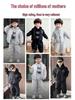 Children's Fleece-Lined Hoodie Set: Padded Vest, Cotton Pants, Baby Outerwear for Autumn & Winter