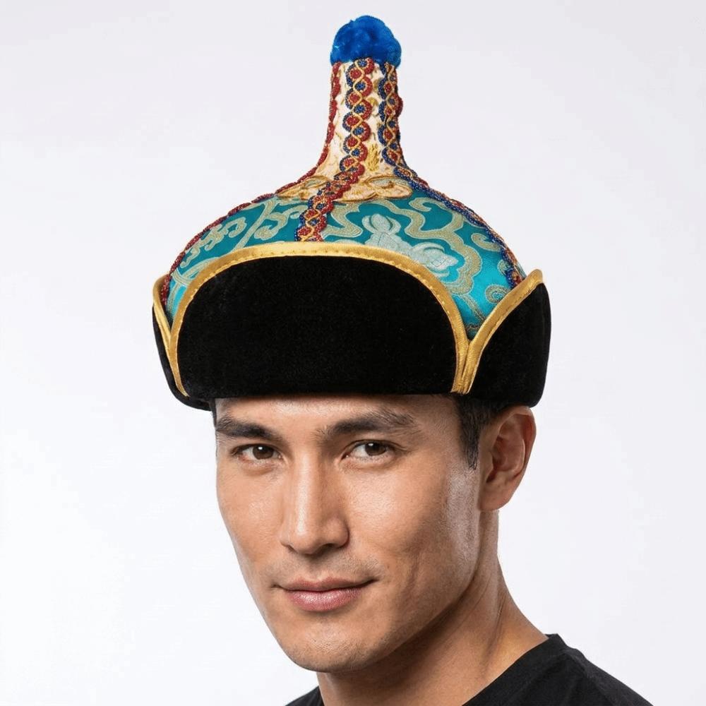 Stable Pointed Shape Ethnic Costume Headwear Comfortable Wearing Performance Hat Cultural Gala