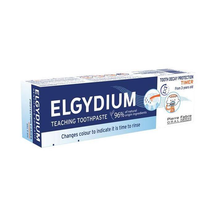 Dentifrice - Elgydium - Timer Kid - 50Ml - 96% Ingrédients Naturels - Fluorinol®