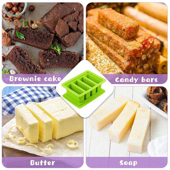 Silikonová forma na máslo se vzduchotěsným víkem 4 dutiny Potravinářské domácí formy na výrobu másla Úložný box chladničky Nádoby na potraviny Kuchyňské potřeby