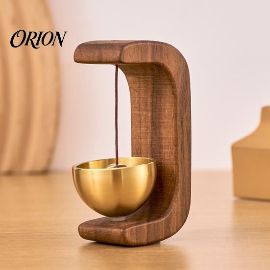 Metal Wind Chime Doorbell Entry Doorbell, Magnetic Hanging Bell, Solid Wood Chime, Crisp Door Frame Sound for Home Shop Studio Doors Decoration