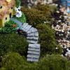 5pc Stone Stairs Figures Miniature Figurine Mini Fairy Garden Micro Landscape Tank Animal Statue Craft