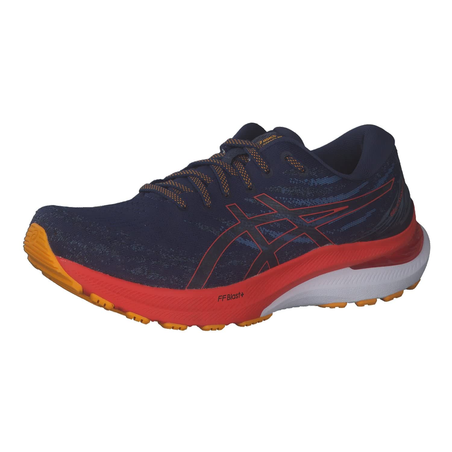 

Кроссовки 29 401 см 4E [Asics] GEL-KAYANO Мужские (Deep Ocean/Помидоры Черри) 26,0