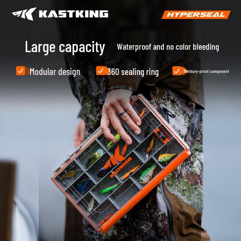 KastKing Waterproof Fishing Tackle Box 3600 Type