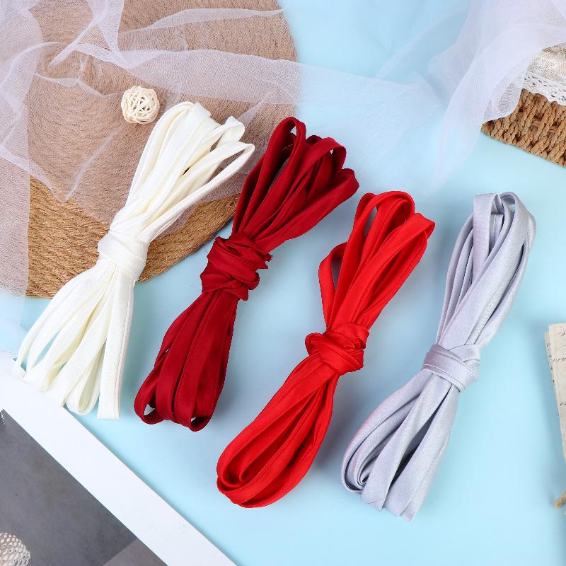 Wedding Gown Back Lacing Band 4M Long Soft Skin-friendly Ribbon Strap for Evening Dress Prom Party