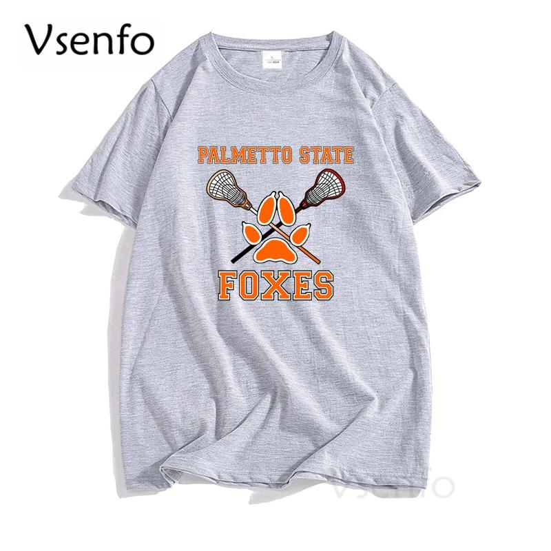 Palmetto State Foxes T Shirts Unisex Cotton All for The Game Nora Sakavic T Shirt Funny Oneck Casual Short Sleeve Tee Shirt Tops