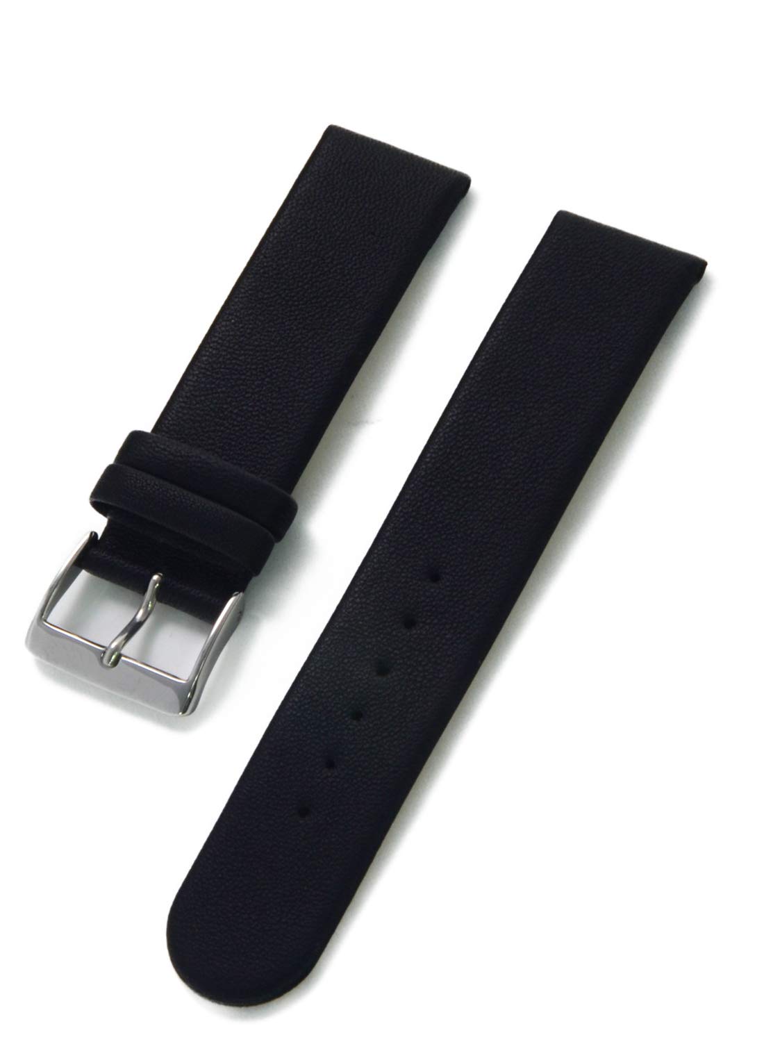 CASSIS Calfskin Watch Strap, SANDHAUSEN, 20mm, Black, with Replacement Tool, D1093087019020