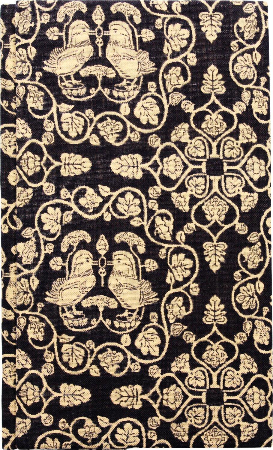 

Maruzen Fukusa for celebrations and condolences, Mandarin Duck Arabesque Design, Shosoin-ori Gold Envelope Fukusa, Navy, Approx. 12 x 20 cm