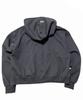 Sk8Er Rock Striking Cross Sweat Hood Zip-Up ((Dark Gray))