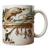 Tazza da Pesca Divertente in Ceramica da 350 ml Novità Pescatore Tazza da Caffè per Pesca per Clima Freddo Pesca all'Aperto Campeggio Escursionismo