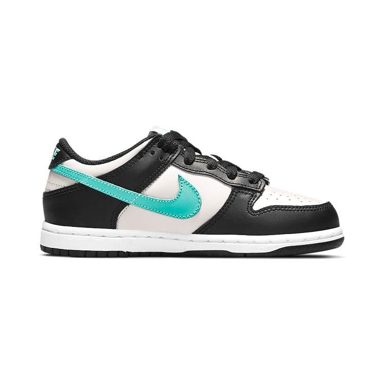 Nike Dětské tenisky Dunk Low PS Tiffany Grey Light-Bone Black CW1588-003