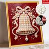 Christmas Pearl Painting Kit Handmade DIY Christmas Bell Home Decoration Painting