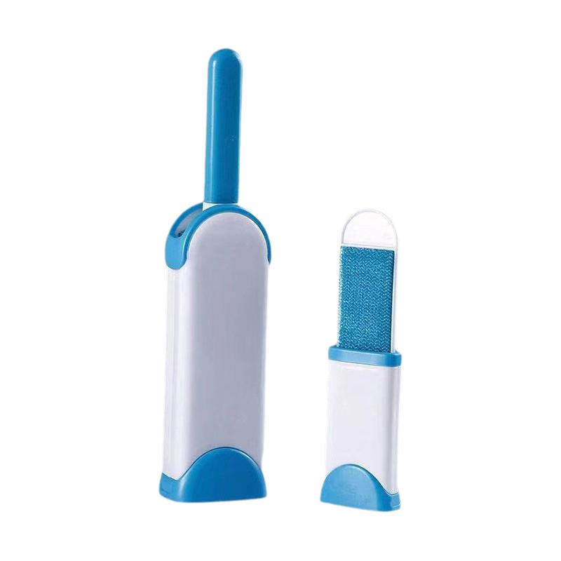 Double Self Cleaning Sided Lint Brush Reusable Sofa Pet Dog Cat Hair Fur Remover