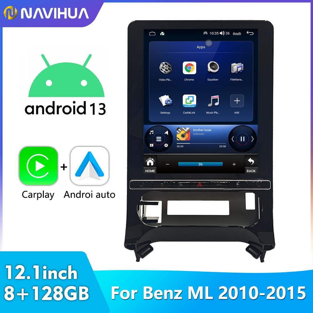 

12.1-inch Android Screen with Wireless CarPlay for Mercedes ML - Central Control & Navigation System 7862 Octa-core 4+64G