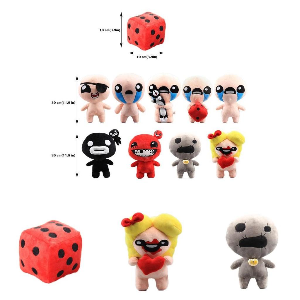 The Binding Of Isaac Plüschtier Weich und kuschelig Spiel Stoffpuppe Perfekt für Kinder und Fans