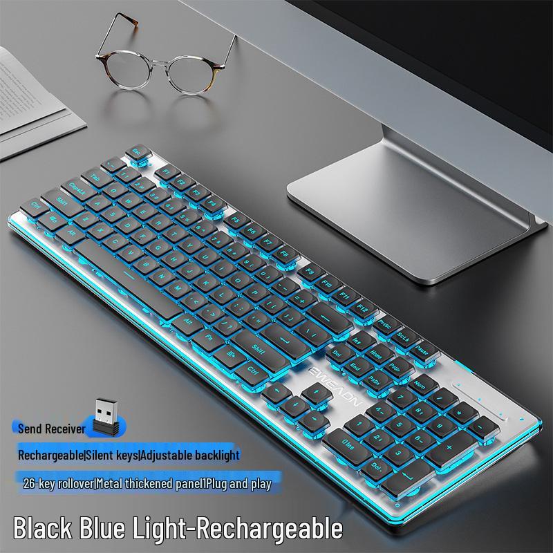 

Pioneer Steampunk Wireless Backlit Silent Membrane Keyboard