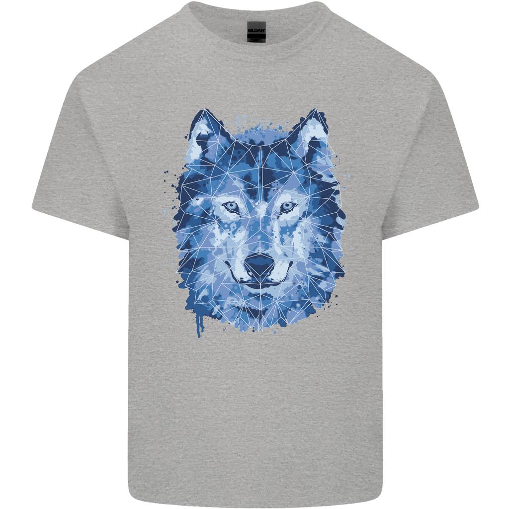 A Polygon Wolf Unisexs Light Cotton TShirt