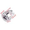 50pcs Silver Car Wheel Rim Lip Rivet Nail Stud Decoration for 7.2mm Hole