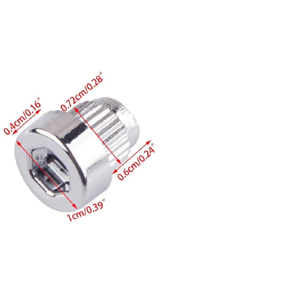 50pcs Silver Car Wheel Rim Lip Rivet Nail Stud Decoration for 7.2mm Hole