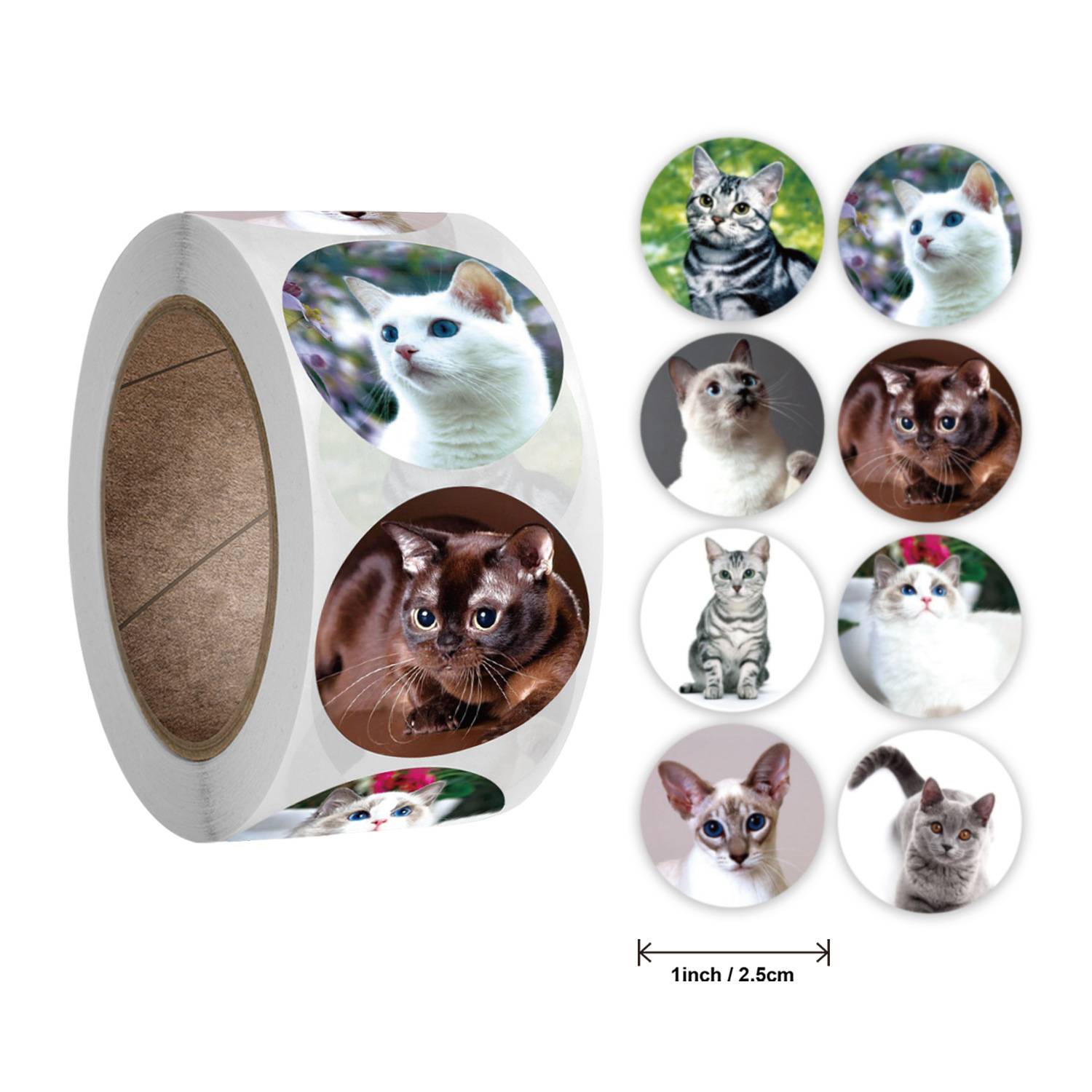 

Около 500 шт., 1 дюйм, наклейка с изображением мультяшного животного, детская этикетка, спасибо, милая игрушка, игровая наклейка, сделай сам, подарок, уплотнительная этикетка, украшение 2.5cm / 1inch