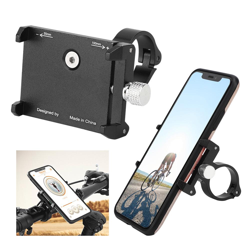 PRO1 Aluminium Alloy Smart Phone Brackets Motorcycle Bike Navigate Stand AccessoriesBlack